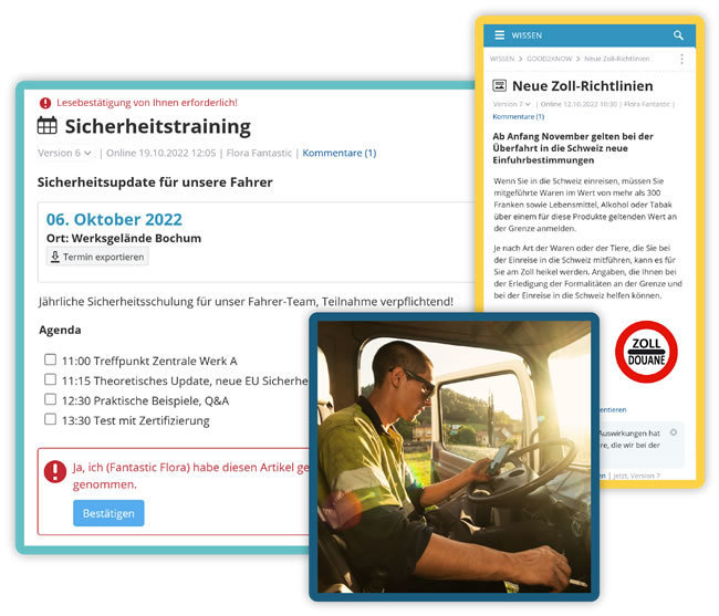 KenCube im Einsatz bei Logistikunternehmen