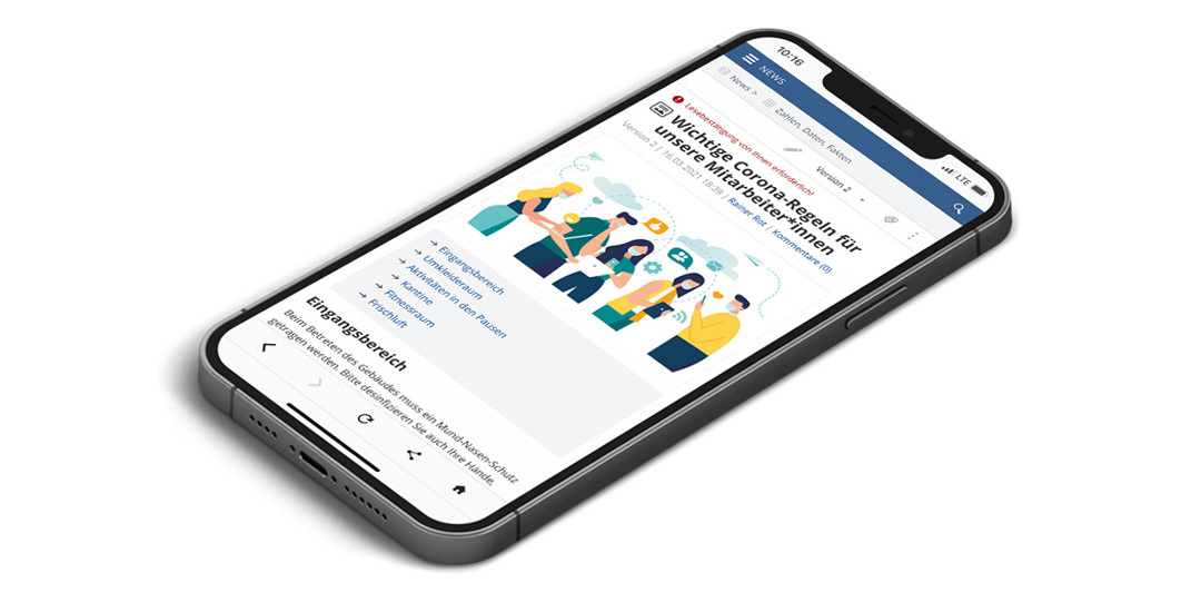 KenCube App mit Pushbenachrichtigung