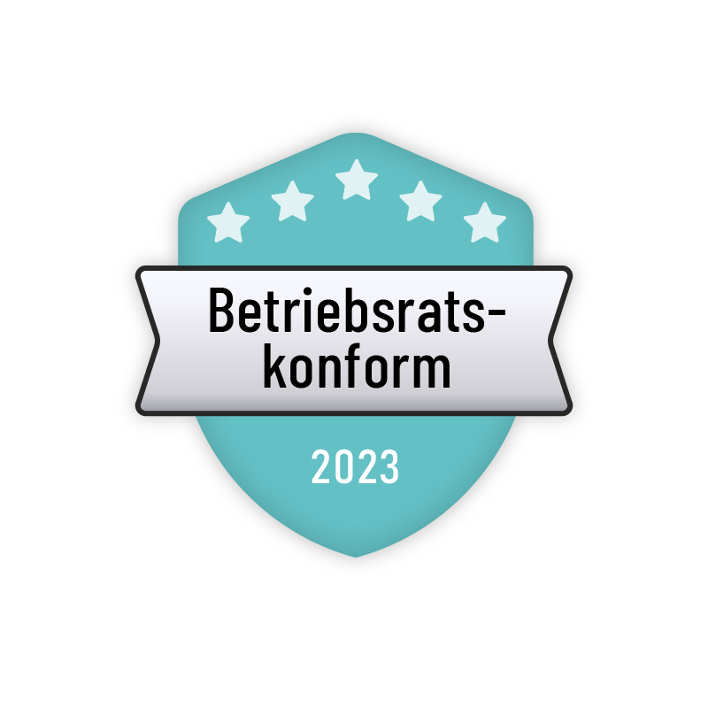 Badge Betriebsratskonform