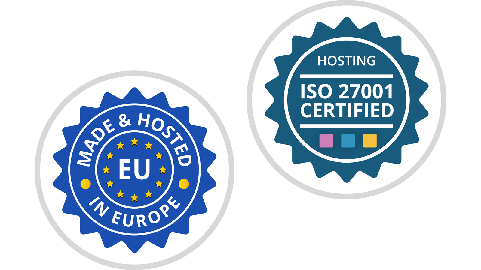 Hosting in ISO27001-zertifizierten Rechenzentren in der EU