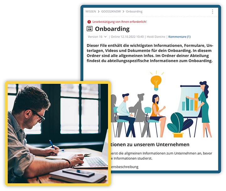 A well-structured onboarding area takes the load off the existing workforce