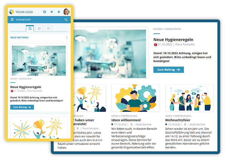 Keep track of all news and important information everywhere