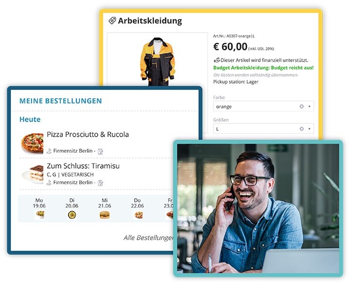 Integrated ordering systems for food and procurement