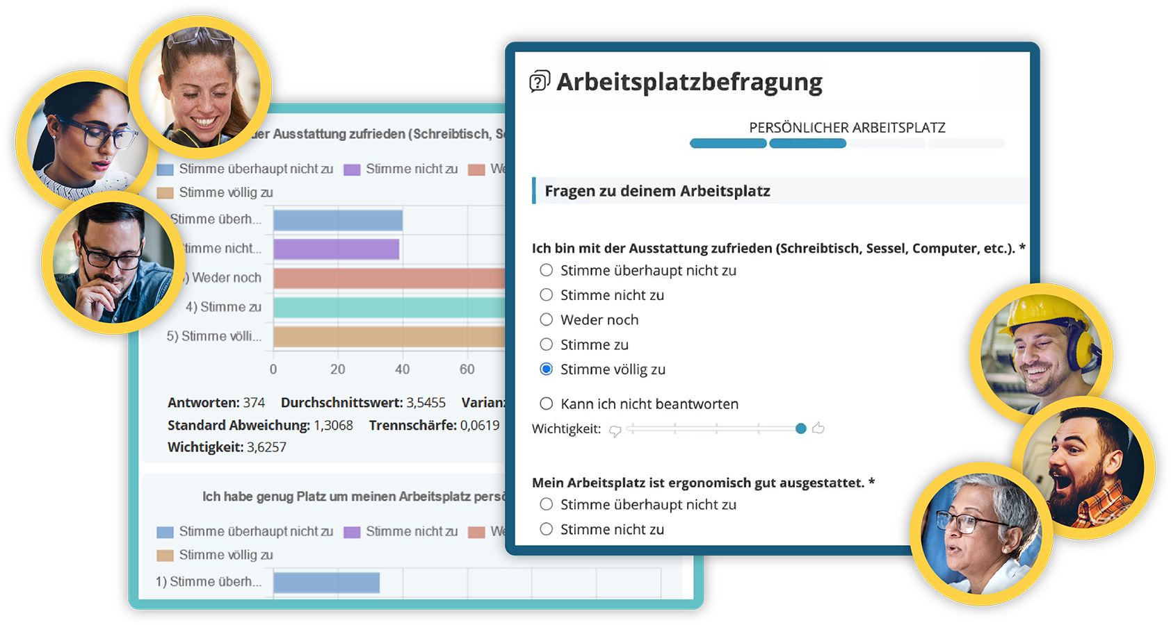 Interne Umfragen im Social Intranet durchführen und auswerten