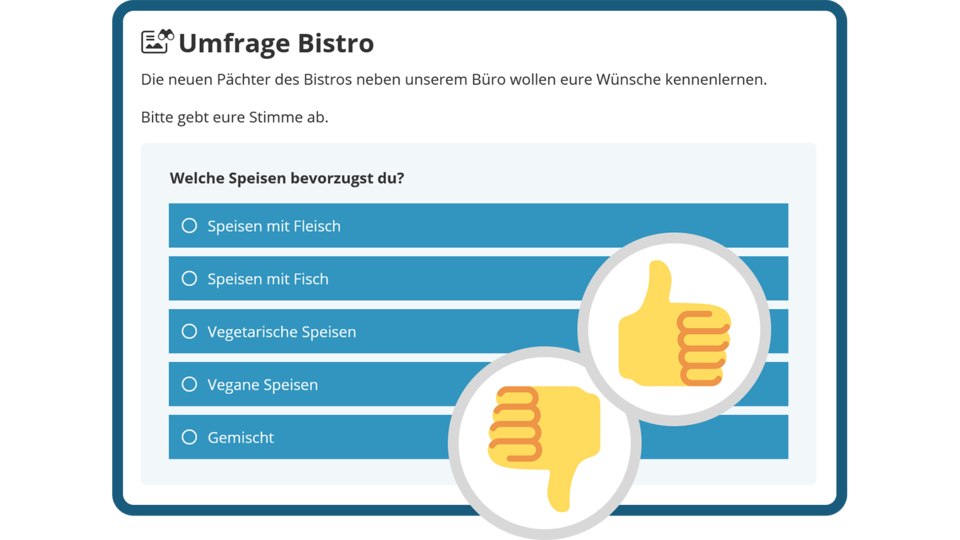 Gather opinions quickly and easily